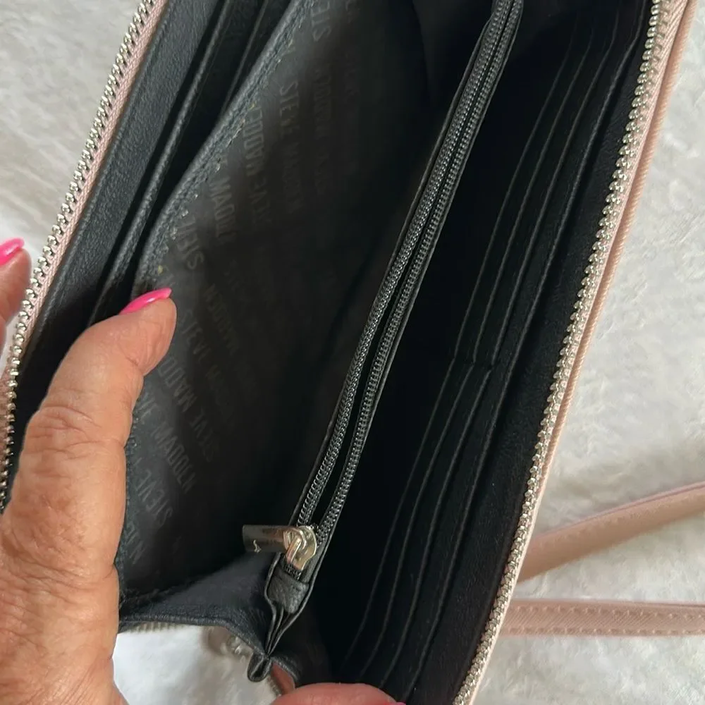 Steve Madden Pink Wallet Wristlet